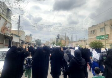 حضور مردم شهرستان پلدختر در راهپیمایی روز جهانی قدس