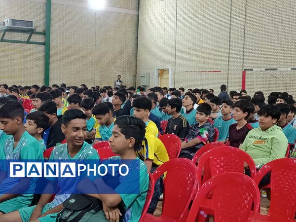 آیین افتتاحیه مسابقات ورزشی بین مدرسه‌‌‌ای «جام اقتدار ایران» در بندرعباس