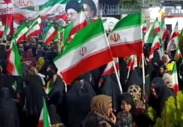سنگر مردمی شبانه در فیروزآباد