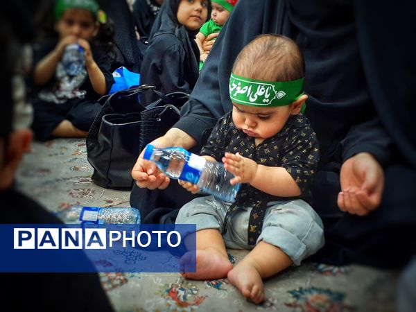 حماسه عشق و وفا در جمع شیر‌خوارگان حسینی