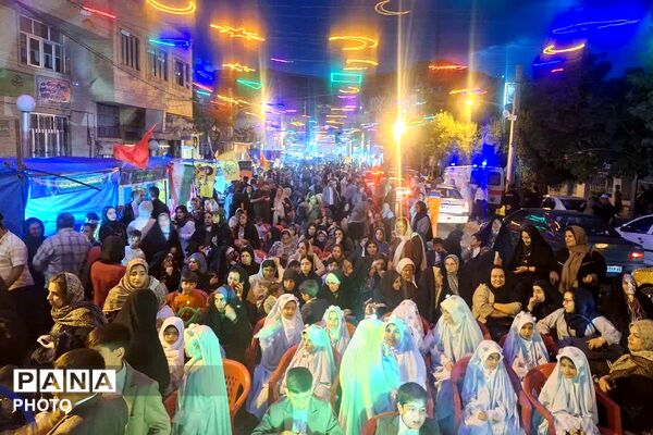 اولین مهمانی غدیر فیروزکوهی‌هادر مسیر میدان معلم تا میدان راه آهن
