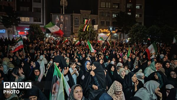 غدیر در دل بلوار فضل،اتحاد دوباره مردم در شب نود و ششم