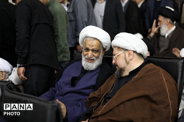 مراسم چهلمین روز شهادت «علی لاریجانی» در قم