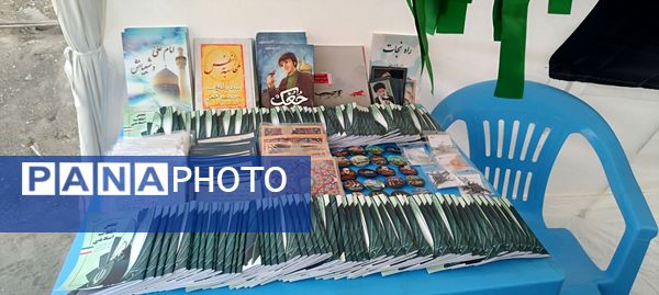 پیشتازان شهرستان بشاگرد در برپایی موکب سازمان دانش‌آموزی