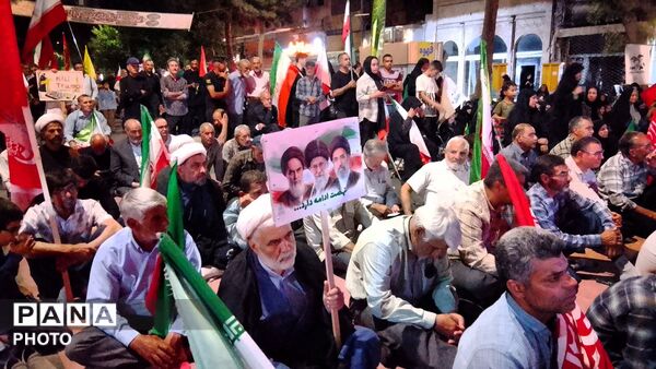 خونخواهی امام شهید ایران در خیابان امام خمینی ـ۲