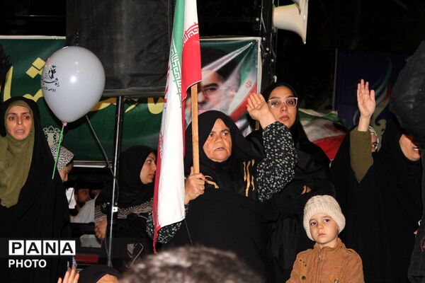 تجمع گسترده شهروندان بجنورد در حمایت از اقتدار کشور
