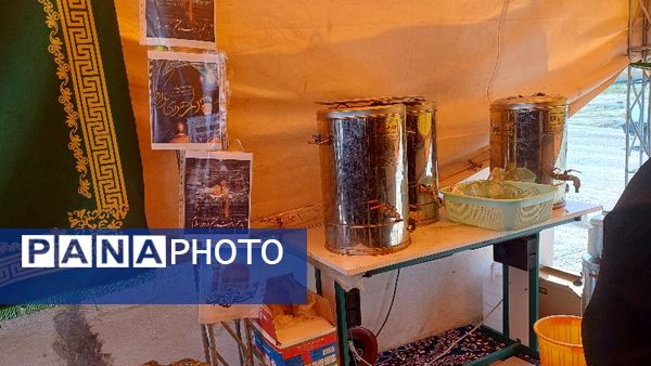 افتتاح چایخانه دانش‌آموزی به‌مناسبت دهه کرامت