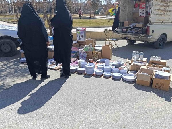 بازار شهر سفیددشت در آستانه عید نوروز