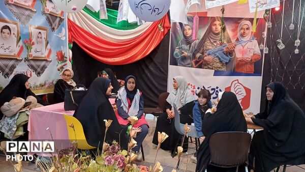 حضور دختران مبارز و جانفدای ایران در پاتوق نوجوانان مبارز