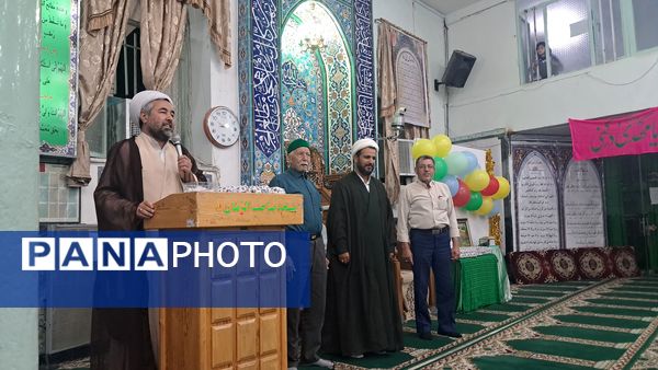 برگزاری جشن میلاد امام رضا(ع) در مسجد صاحب الزمان آشخانه 