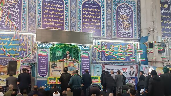 نماز عبادی و سیاسی جمعه در اولین روز از دهه فجر در نیشابور 