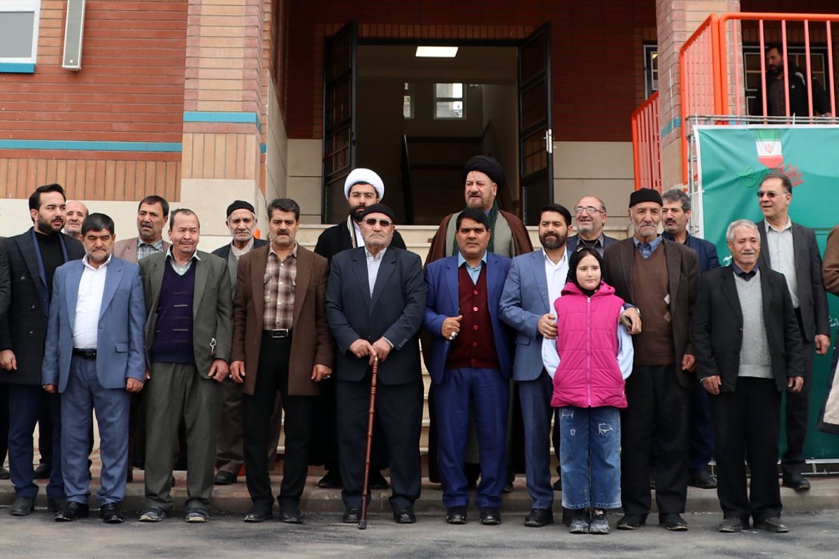 مدرسه با خنده‌های بچه‌ها افتتاح شد