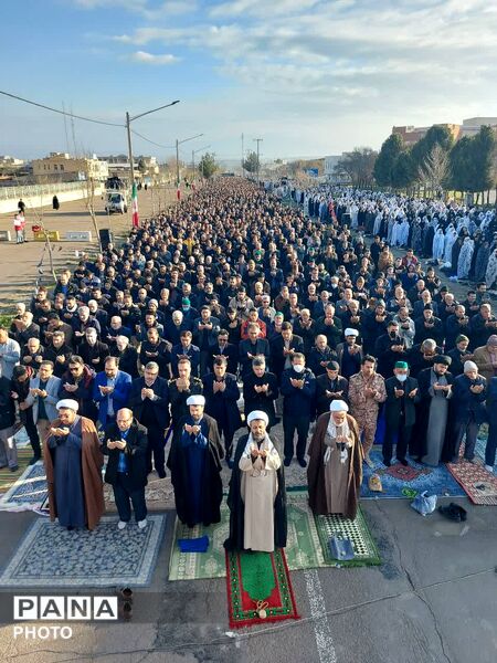 نماز عید فطر در استان خراسان شمالی 
