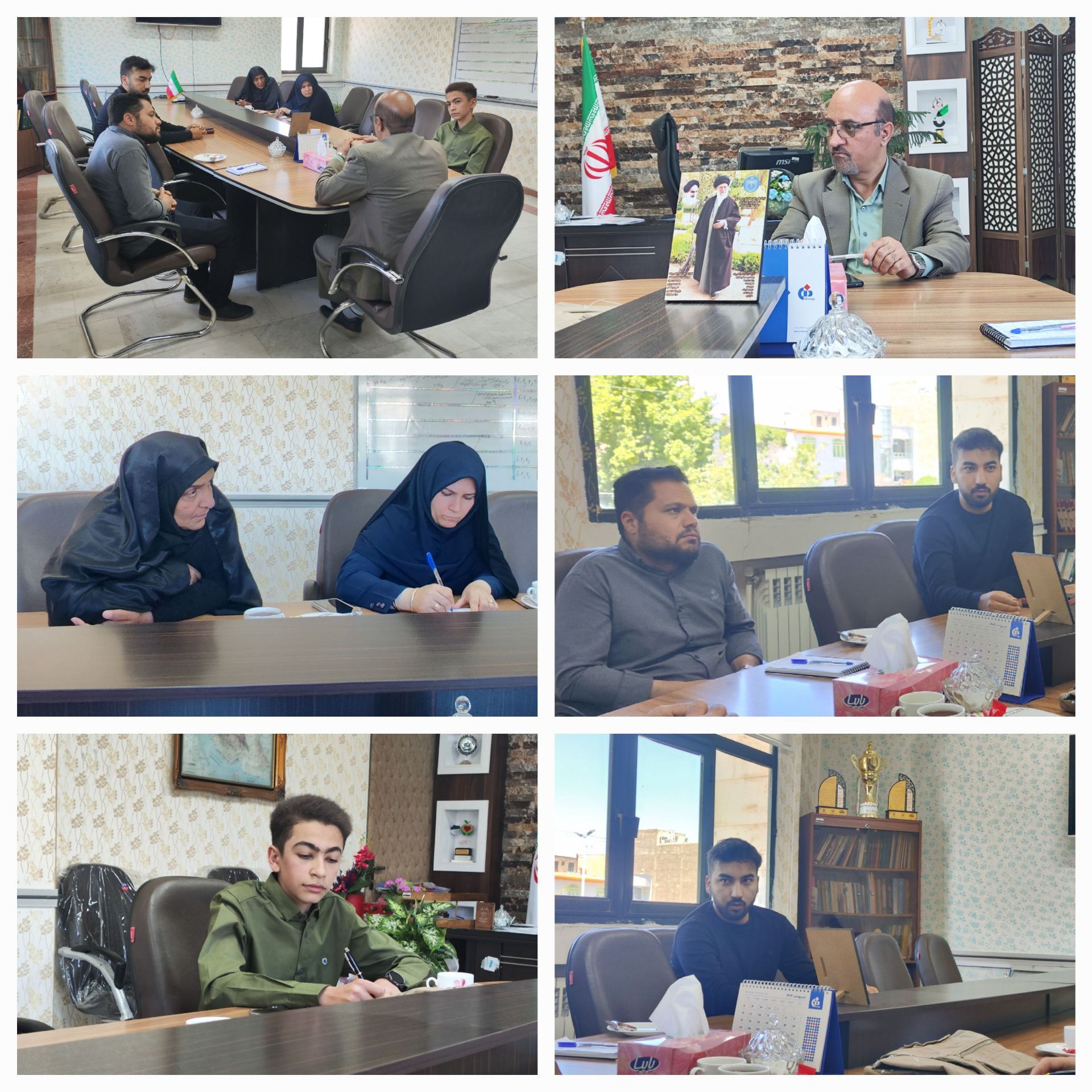 نشست شورای دانش‌آموزی شهرستان ابهر