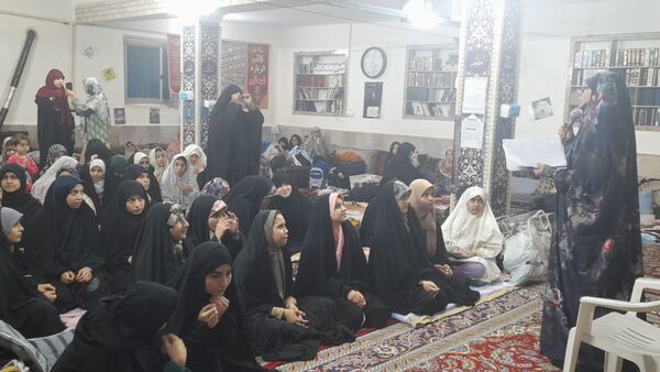 افتتاحیه اعتکاف در مسجد قائم المهدی جاهدشهر 