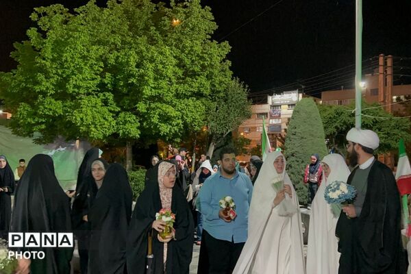 مراسم ازدواج زوج های شهرستان پردیس در سالروز ازدواج امام علی(ع) و حضرت زهرا (س)