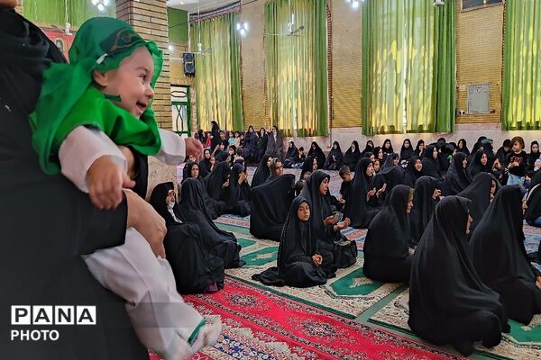 همایش بزرگ شیرخوارگان حسینی در شهر بار نیشابور 
