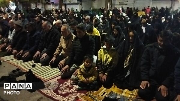 نماز و دعای استغاثه در نیشابور 