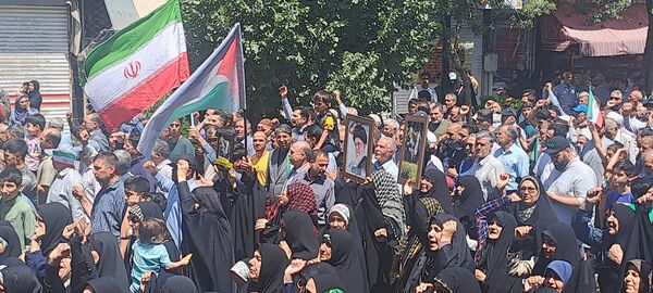 راهپیمایی جمعه خشم و نصر در نیشابور 
