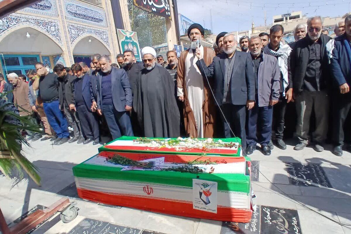 تشییع باشکوه پیکرشهیدان در پیشوا 