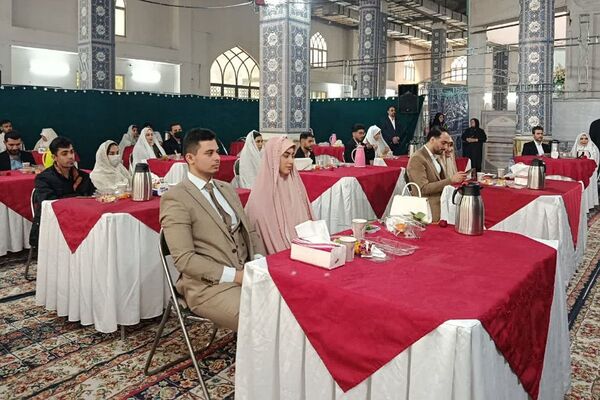 ازدواج آسان در امامزاده حضرتین به مناسبت روز مادر با حضور 300 زوج