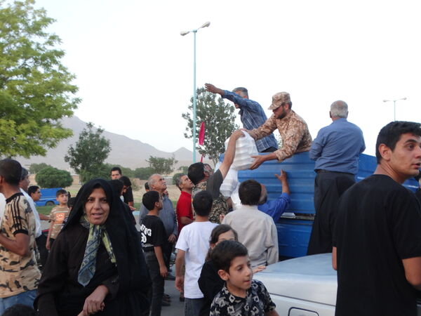 بازسازی صحنه عیدغدیر در شهر گهرو