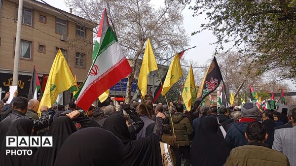راهپیمایی روز قدس در گرگان 