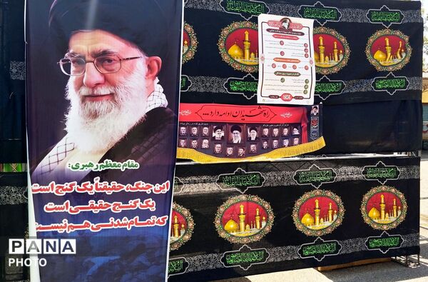 آماده‌سازی دبیرستان شاهد کوثر برای میزبانی از زائران رهبر شهید