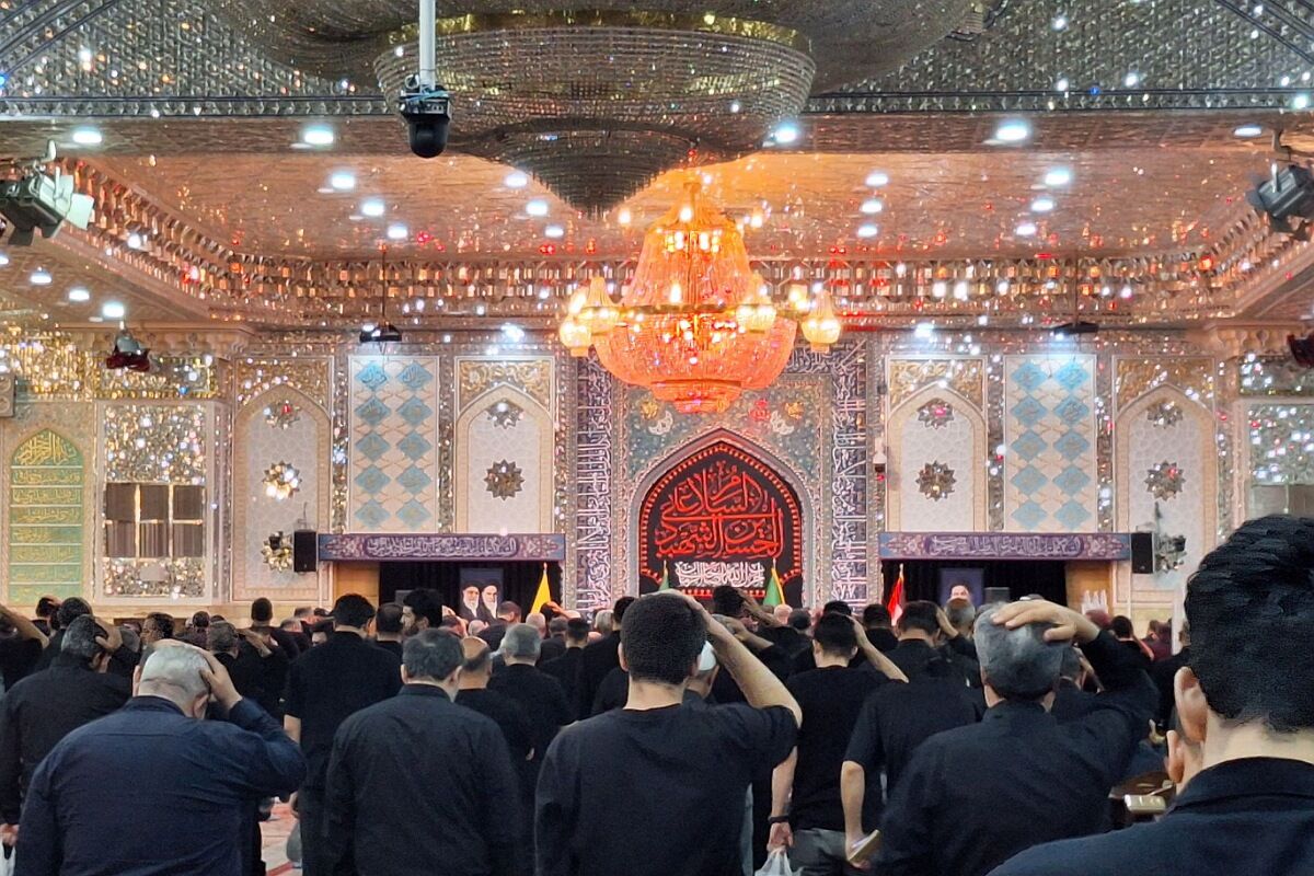 حال و هوای حرم حضرت عبدالعظیم حسنی (ع) در ماه محرم