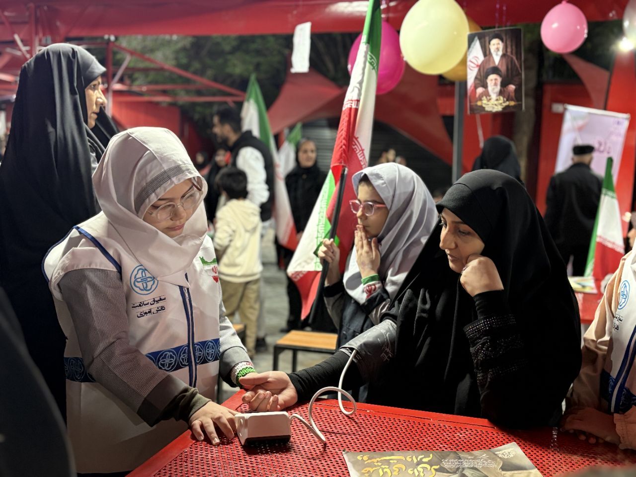 برپایی ایستگاه سلامت‌محور دانش‌آموزی در تجمعات شبانه