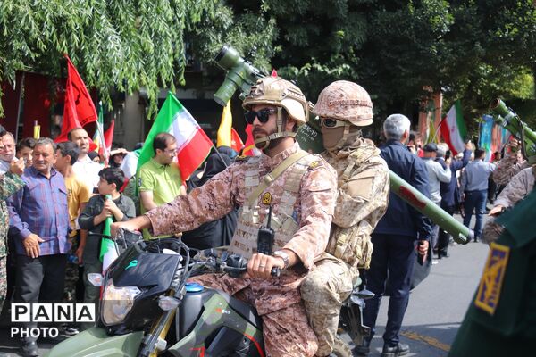 رزمایش «جانفدایان ایران» در تبریز