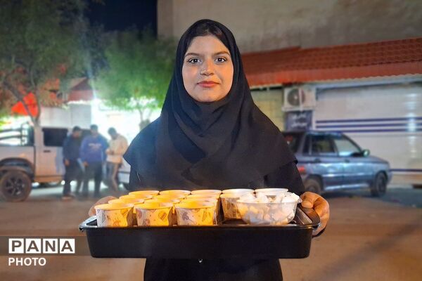 طوفان امید در خیابان‌های شهر باشت در سی دومین شامگاه عزاداری و مقاومت