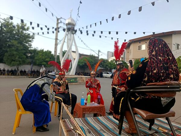 آیین شبیه‌خوانی در ایزدشهر