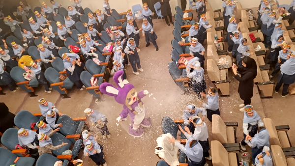 برگزاری جشن روز دانش آموز در مدرسه مهر و ماه آشخانه  