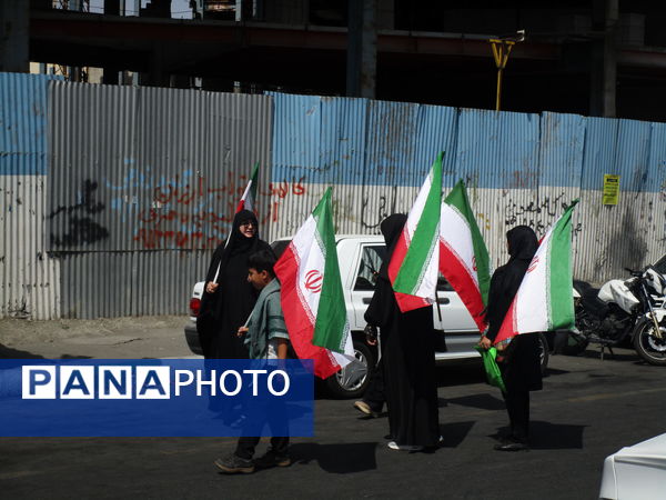 برگزاری مراسم جاماندگان اربعین حسینی در امامزاده حسن (ع) کرج 