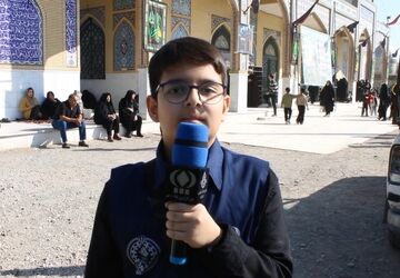برپایی دسته عزاداری سالروز شهادت حضرت زهرا (س) در شهر جعفریه قم 