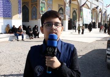 برپایی دسته عزاداری سالروز شهادت حضرت زهرا (س) در شهر جعفریه قم 