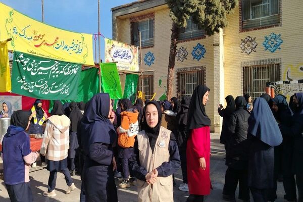  جشن نیمه شعبان در آموزشگاه شهید مجید دهنوی نیشابور 