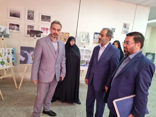 افتتاح نمایشگاه قطبی هنرستان‌های شهر تهران