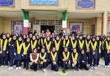 مانور بازگشایی مدارس در باشت برگزار شد