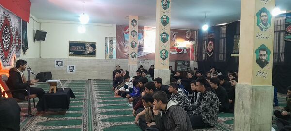 مراسم سوگواری شهادت حضرت زهرا(س) در شهیدستان انقلاب اسلامی 