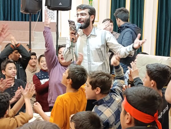 مراسم ولادت امام حسن مجتبی(ع) در میدان شهدای مشهد مقدس