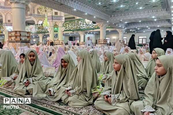 جشن بندگی دختران ناحیه دو شهرری 