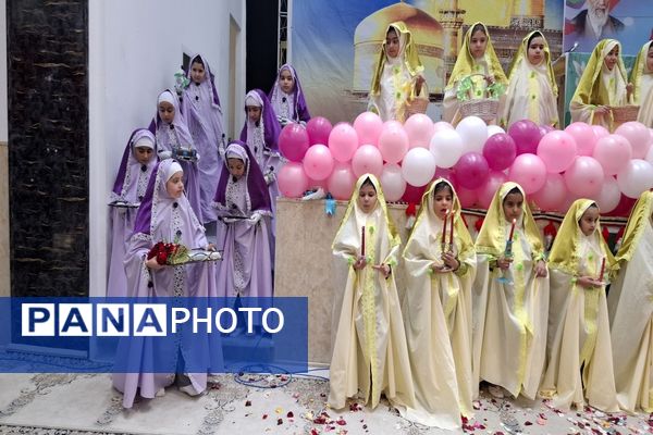 جشن تکلیف دانش‌آموزان دختر شهرستان بویراحمد