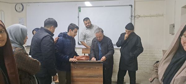 ارائه بیلان کار نوبت اول در دبیرستان شاهد ابوذر غفاری 