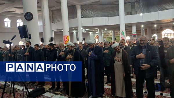 آیین وحدت‌بخش نماز عبادی‌ـ‌سیاسی جمعه شهرستان نظرآباد 