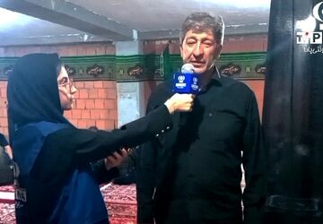 برگزاری مراسم عزاداری امام حسین در هیئت فدائیان حضرت ابوالفضل بجنورد