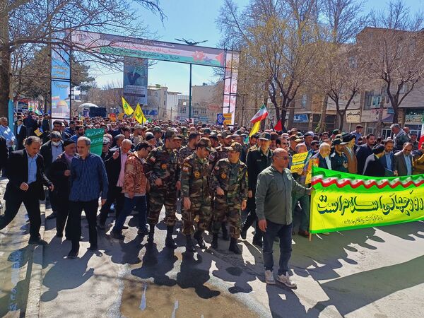 راهپیمایی باشکوه روز قدس در بروجرد