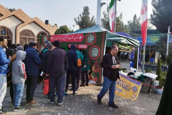 تجدید عهد با شهدا در رباط کریم