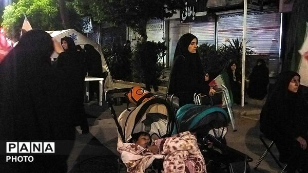 پنجاه و هشتمین شب از ایستادگی مردم در خیابان های نیشابور